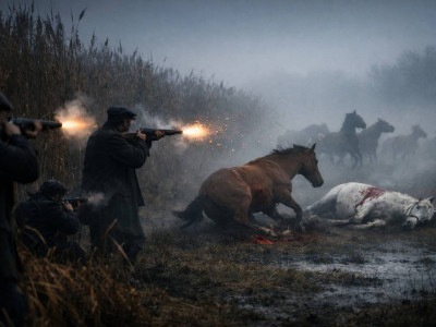 Алматы облысында жылқыларға оқ атып, етін сойып әкеткендердің ісі әшкере болды (ВИДЕО)