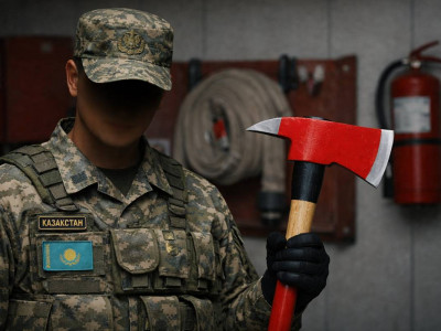 «Балтамен саусағын шауып тастаған»: Тағы бір сарбаз жайлы шу шықты