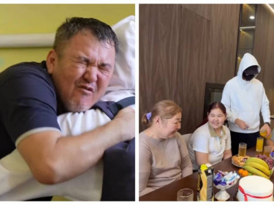 Маскадағы жігіт ерекше баласы бар отбасыға үй сыйлады (ВИДЕО)