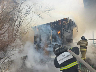 Көкшетау автовокзалында өрт шықты