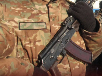 Ұлттық ұланның сарбазы полигонда жарақат алды