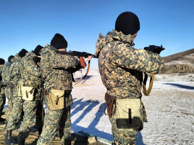 Ұлттық ұланның сарбазы полигонда жарақат алды