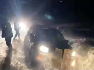 Павлодарда қар құрсауында қалған балықшылар құтқарылды