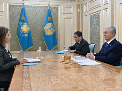 Президент Мәдина Әбілқасымованы қабылдады