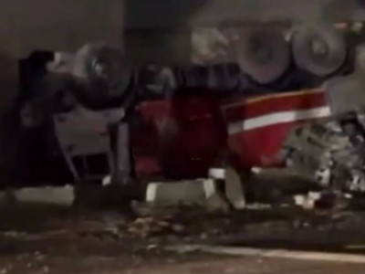 Жаңаөзенде өрт сөндіру көлігі тұрғын үйге соғылып, екі адам көз жұмды