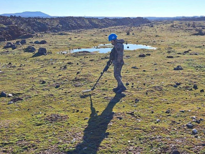 Қазақстандық саперлар Голан биіктіктерінде 1 200-ден астам жарылғыш затты жойды