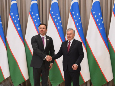 Шавкат Мирзиёев Геннадий Головкинмен кездесті