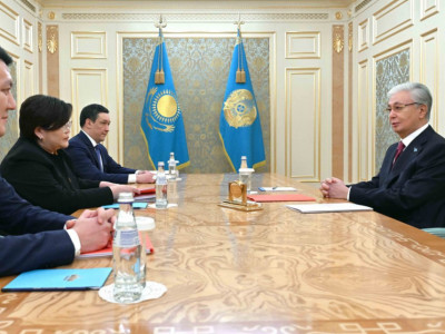 Президент Конституциялық комиссияның төрағасын қабылдады