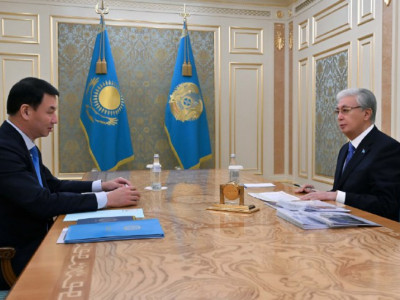 Президент Алматы қаласының әкімін қабылдады