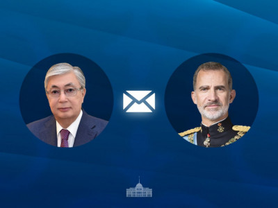 Мемлекет басшысы Испания Короліне құттықтау жеделхатын жолдады