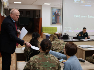 Ұлттық ұланда әскери психологтарға арналған семинар-тренинг өтті