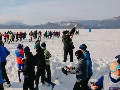 Бурабайда мұзда жүгіруден жарыс өтеді