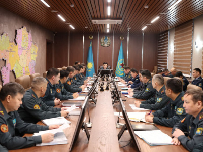 Ұлттық ұланда күзгі әскерге шақыру науқанының қорытындысы қаралды
