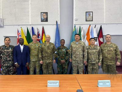 БҰҰ миссиясының басшысы қазақстандық бітімгерлердің даярлығына жоғары баға берді