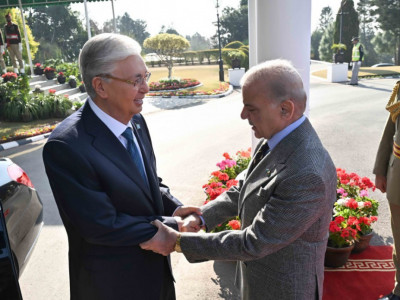 Пәкістанда Қасым-Жомарт Тоқаевты ресми қарсы алу рәсімі өтті