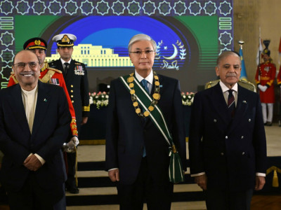 Қасым-Жомарт Тоқаевқа Пәкістанның ең жоғары мемлекеттік наградасы – Nishan-e-Pakistan ордені табысталды