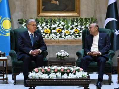 Мемлекет басшысы Пәкістан Президентімен келіссөз жүргізді