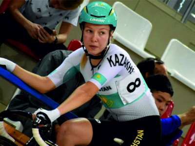 Велоспортшы Рината Сұлтанова Азия чемпионатында алтын медаль жеңіп алды