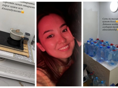 «Ыдысты қолмен жуамын, су тасып ішемін»: Тұрсынбек Қабатовтың әйелі өзін сынағандарға жауап берді