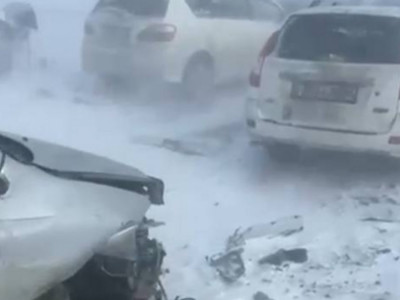 Ақтөбе–Астрахань автожолында 10 көлік соқтығысты