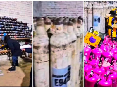 Ақтөбе облысында аса ірі көлемде қауіпті азот тотығын тәркіленді