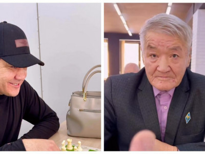 «Әкеңіз интеллигент екен»: Желі қолданушылары актер Дархан Мұсаевқа тәнті болды (ВИДЕО)