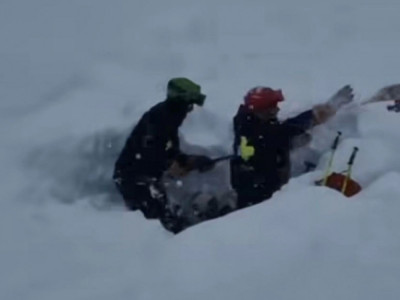 Шымбұлақ маңында қар көшкіні астында қалған адам құтқарылды