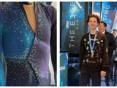 Михаил Шайдоров Олимпиадада киген костюмін Лозаннадағы музейге табыстады (ВИДЕО)