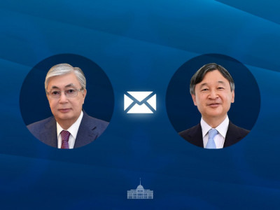 Президент Жапония Императорының туған күніне орай құттықтау жеделхатын жолдады