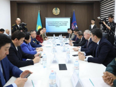 Алматыда әскери-патриоттық тәрбие мәселелеріне қатысты дөңгелек үстел өтті