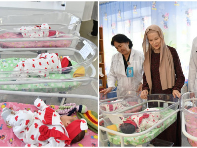 Қарақат, Қымбат және Сымбат: Атырауда үшем өмірге келді