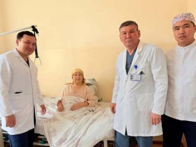Түркістанда 99 жастағы науқасқа күрделі ота жасалды