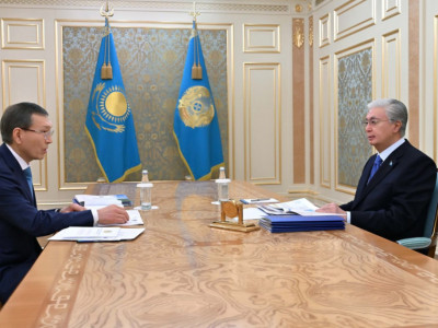 Президент Орталық референдум комиссиясының төрағасын қабылдады