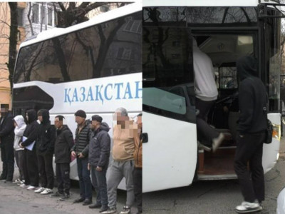 Алматыда заң бұзған 40 Өзбекстан азаматы елден шығарылды