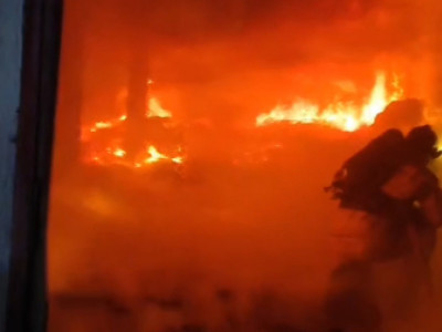 Ақтөбеде құс фабрикасы өртеніп кетті