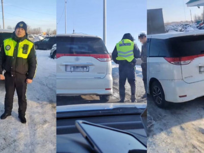 1 млн теңге айыппұлы бар азаматтың көлігі тәркіленді