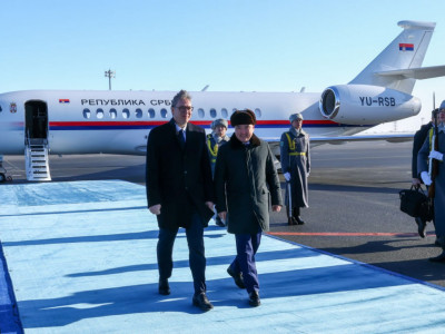 Сербия президенті ресми сапармен Астанаға келді