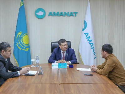 Мәжіліс депутаты Болат Керімбек өңір тұрғындарының өтініштерін қарады
