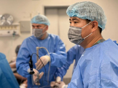 Түркістанда 60 жастағы науқастан 80 тас алынды