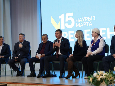 Коалиция мүшелері Аққайың ауданында конституциялық реформаның негізгі бағыттарын айтты