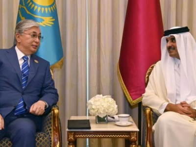 Президент Қатар Мемлекетінің Әмірімен телефон арқылы сөйлесті