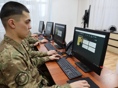 Ұлттық ұланда жас сарбаздарға психологиялық қолдау көрсететін электронды тестілеу модулі енгізілді