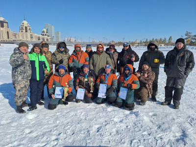 Есіл өзенінде балық аулаудан Астана қаласының чемпионаты өтті