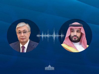Президент Сауд Арабиясының тақ мұрагерімен телефон арқылы сөйлесті