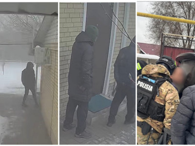 Алматыда қаскөйлер қарумен жеке тұрғын үйге басып кірген (ВИДЕО)