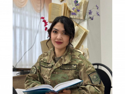 Сарбаздардың бос уақытын тиімді өткізуге барымды саламын – әскери кітапханашы Айман Хадисова