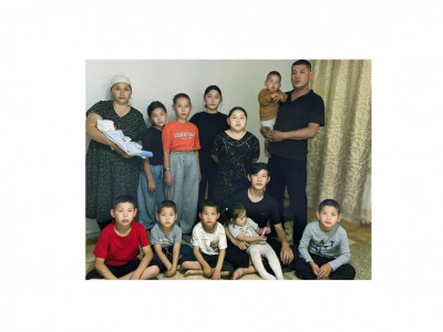 Балаларымызды ешкімнен кем қылмай өсіріп отырмыз – 12 баланың анасы