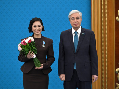 Зарина Кәрмен «Құрмет» орденімен марапатталды