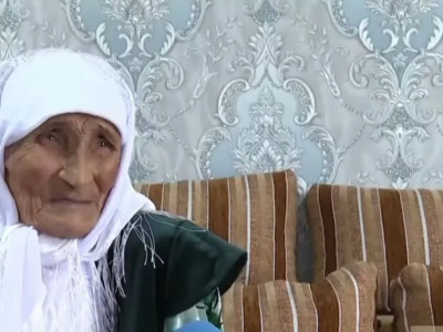 116 жасқа толған әжей ұзақ өмір сүрудің сырын айтты (ВИДЕО)