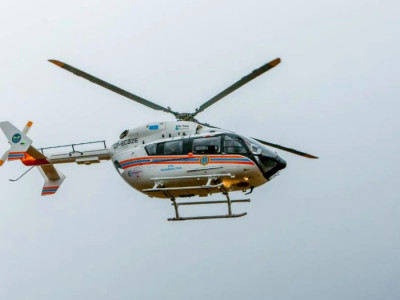 ТЖМ тікұшағы 2 жасар баланы шұғыл түрде Таразға жеткізді